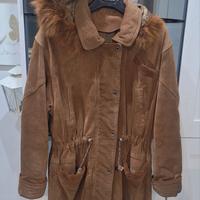 Giacca Vintage in Pelle Scamosciata – Tg. 46