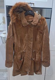 Giacca Vintage in Pelle Scamosciata – Tg. 46