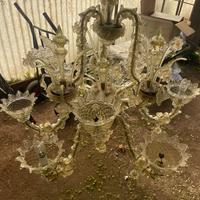 Lamapadario di Murano stile ca Rezzonico