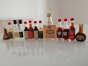 Liquori mignon da collezione.
