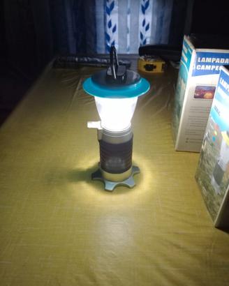 Lampade a batteria a funghetto per campeggio/giard