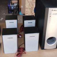 HOME THEATER ATS 511  OPT ,CON SUBWOOFER