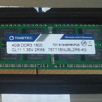 MODUL0 DI MEMORIA RAM 1X4 GB DDR3 1600 MHz