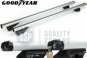 Barre Portatutto Auto in Alluminio GOODYEAR 120 CM