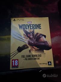 Wolverine PS5 ( gioco + pre-order content)