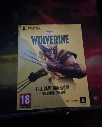 Wolverine PS5 ( gioco + pre-order content)