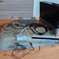 WII nera+giochi+controller+adattatore HDMI