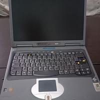 PC notebook Acer TravelMate 610 XTV vintage pista 