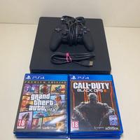 PlayStation 4 + 6 Giochi + 1 Joystick