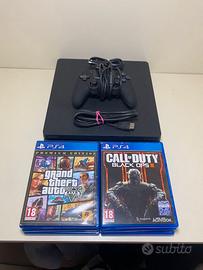 PlayStation 4 + 6 Giochi + 1 Joystick