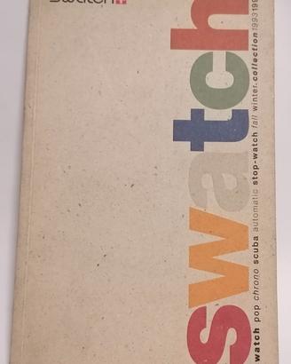 Libro Swatch collection 1993-1994