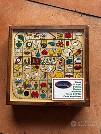 Scatola Giochi Legno 7 in 1