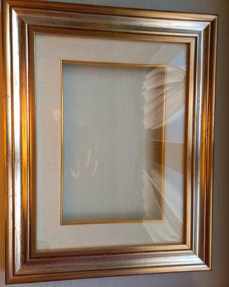 Cornice con passepartout per quadri o foto 