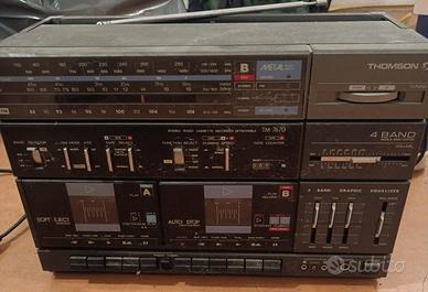 Radio registratore Thomson anni 80