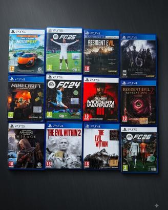 Lotto / Giochi Singoli PS5 e PS4
