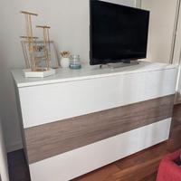 Tris Camera: Cassettone + 2 Comodini moderni