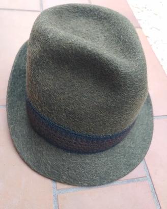 Cappello anni '60 in puro Loden austriaco