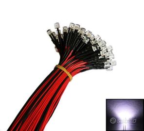 LAMPADA SPIA LED 220V BIANCA COMPATIBILE BTICINO