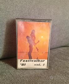 musicassetta Festivalbar 1981 musica vintage 