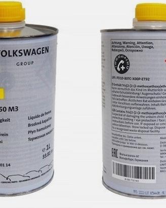 OLIO FRENI DOT 4 ORIGINALE VOLKSWAGEN