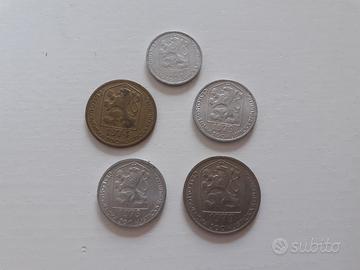 Monete Cekoslovakia