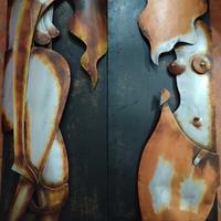 quadri coppia in ferro 