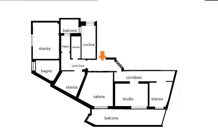 Ampio Appartamento Panoramico - Via Carlo Cattaneo