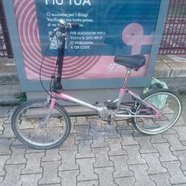 bici pieghevole dahon con tre marce