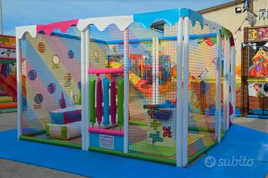 Gioco Struttura Cannoncini Spara Palline x Bambini