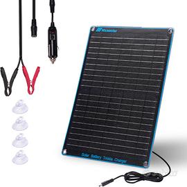 20W 12V Pannello solare - Caricabatteria di manten