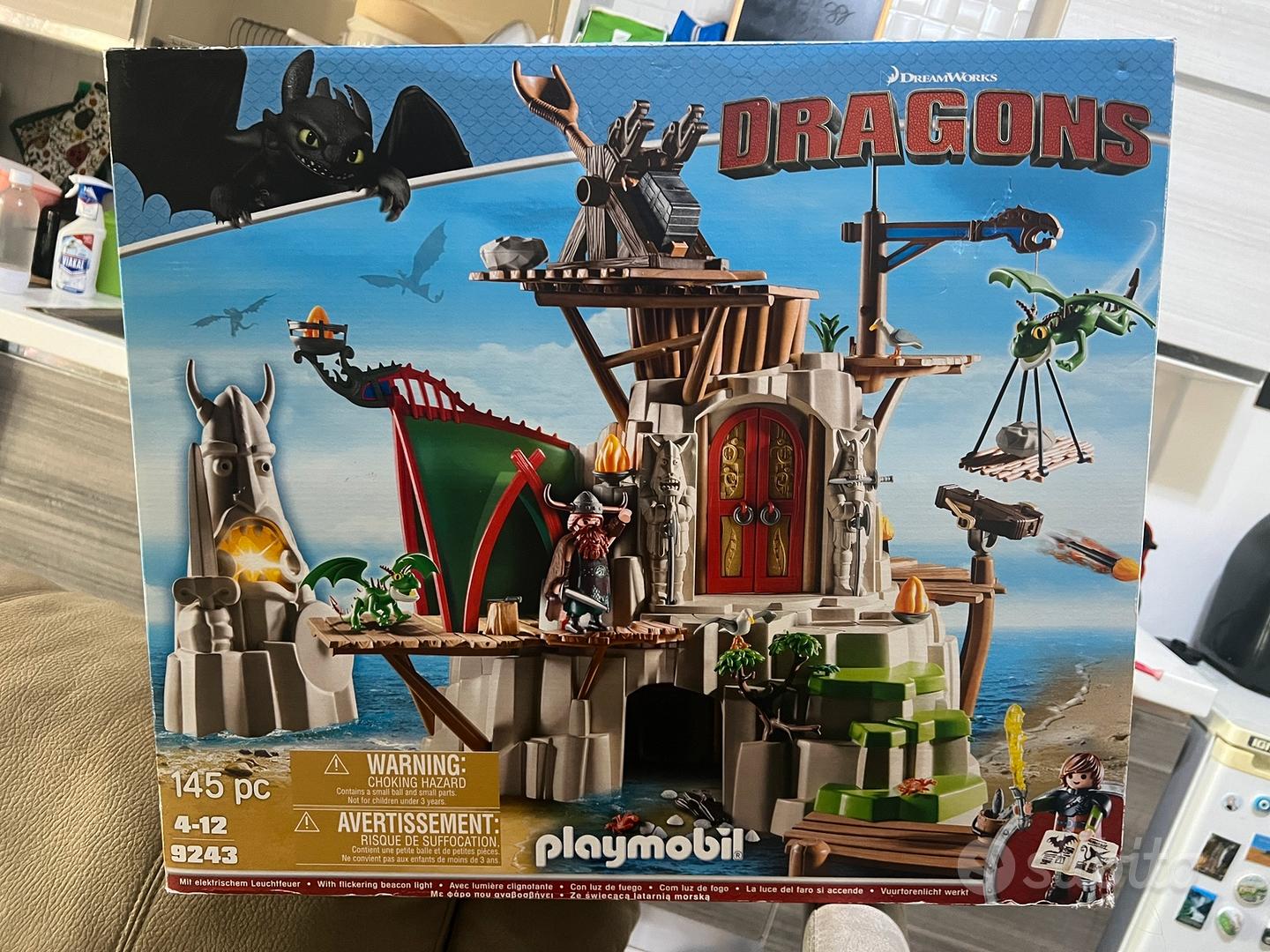 Playmobil 9243 Dragon Trainer Isola di Berk Tutto per i