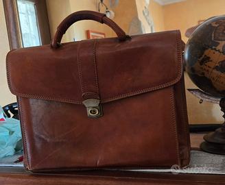 borsa in cuoio 24 ore