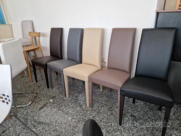 stock sedie ecopelle 