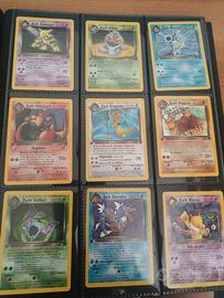 Pokémon lotto set Rocket First edition 18-82
