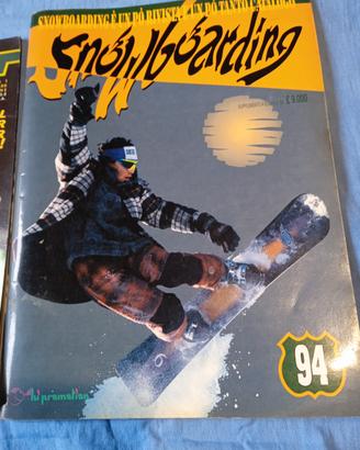  7  riviste snowboard e surf primi anni novanta