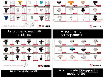 Assortimento mollette auto
