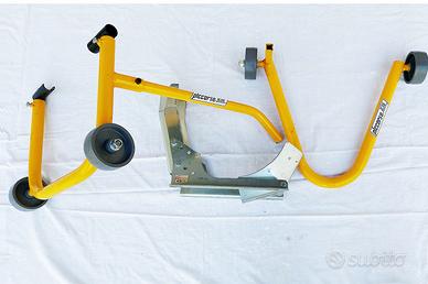 Set cavaletto Vespa e bloccaruota fisso