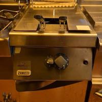 🍟 FRIGGITRICE ELETTRICA 1 VASCA IN ACCIAIO INOX