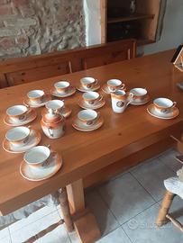 VINTAGE SERVIZIO THE DA 12 CERAMICHE REVELLI LAVEN