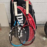 racchette da tennis più  sacca doppia