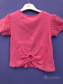 t-shitr rosa a costine primigi (10anni- 140cm)