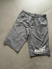 Pantaloncini Puma grigi