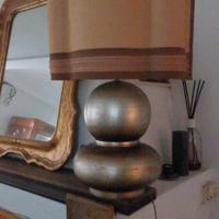 lampada dorata