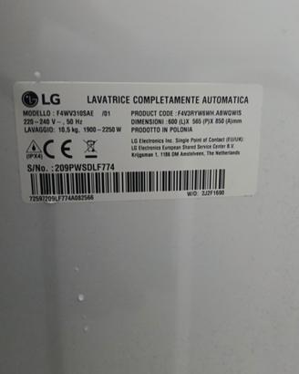 Ricambi lavatrice