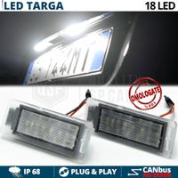 Luci Targa LED per CHEVROLET Placchette Led CANbus