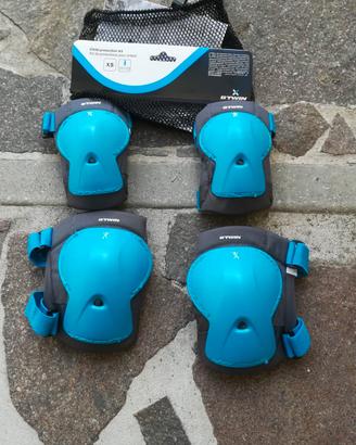 PER BAMBINI: KIT di protezione gomiti e ginocchia