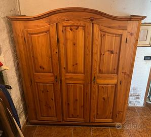 Armadio 3 Ante in Legno - L 170 / A 180 / P 60 - G