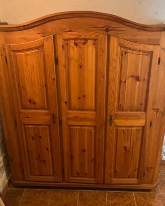 Armadio 3 Ante in Legno - L 170 / A 180 / P 60 - G