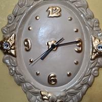 orologio da parete in ceramica 
