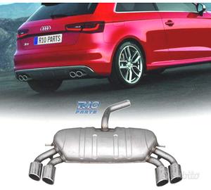 SILENZIATORE DI SCARICO AUDI A3 HATCHBACK 13-20 LO